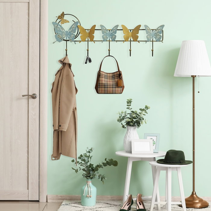 Wallity Diana Gancho de Pared Multicolor